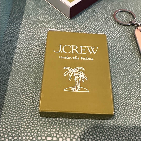 J. Crew Palm Beach gift bag with Mallorca cat eye dark tort sunglasses - Picture 6 of 7